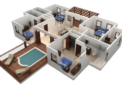 2 BHK Floor Plan