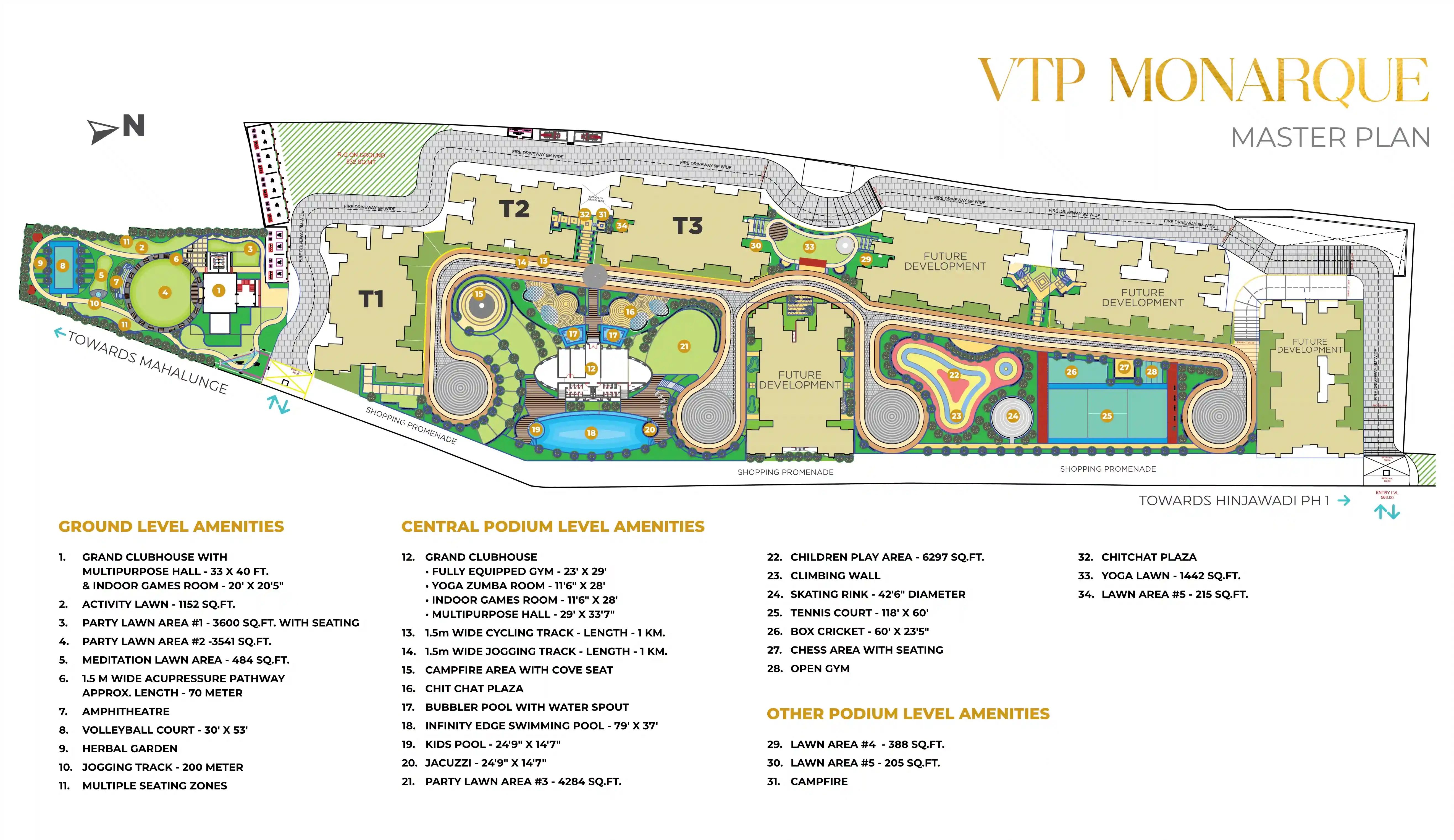 4.5 BHK Floor Plan